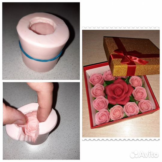 Цветы 3D - силиконовые формы