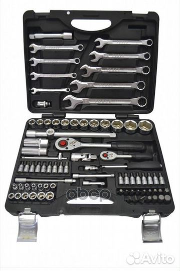 1/4, 1/2, Набор инстр. 82пр. 6 гран. 4821R5 force