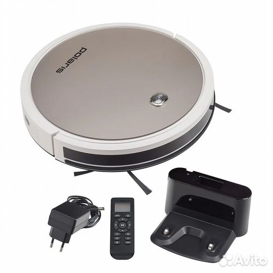 Робот-пылесос Polaris pvcr 1226, бежевый