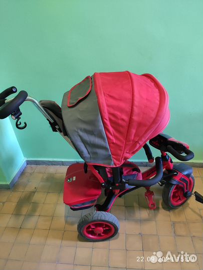 Велосипед с родительской ручкой