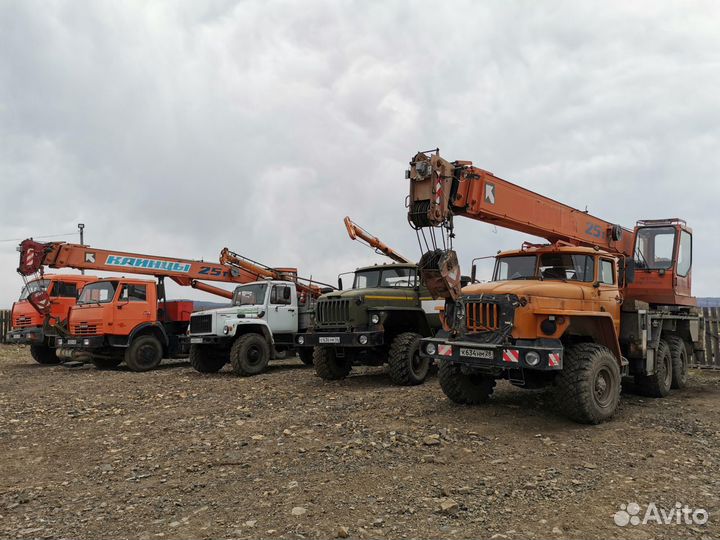 Услуги автокрана 25 тонн и 30 тонн