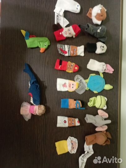 Детские игрушки на палец IKEA