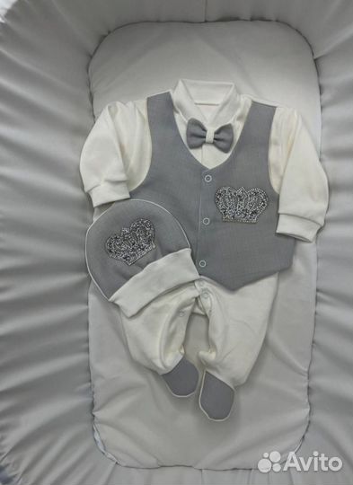 Комплект на выписку для мальчика