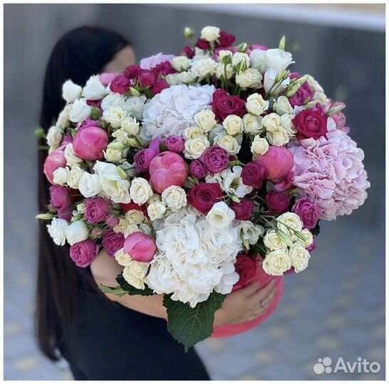 Пионы белые доставка