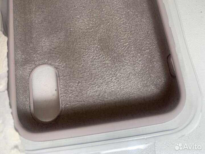 Новый Силиконовый чехол на айфон XS/S