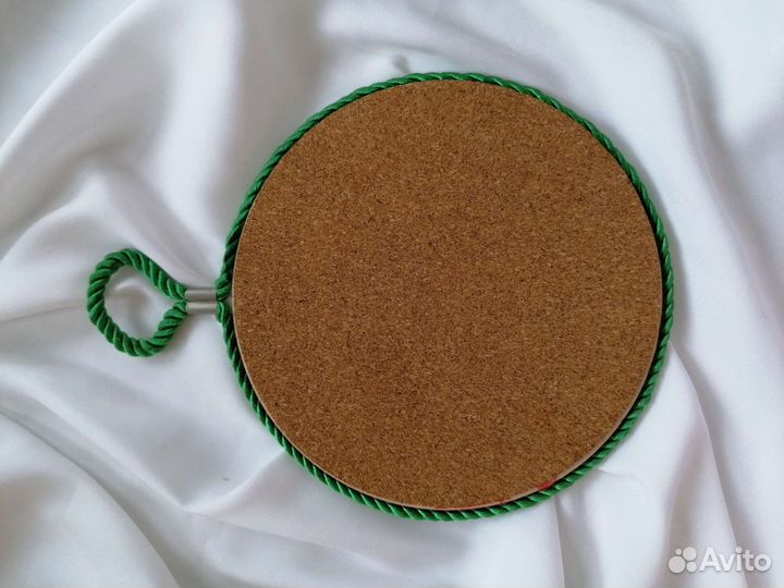 Подставка под горячее лошади новый год