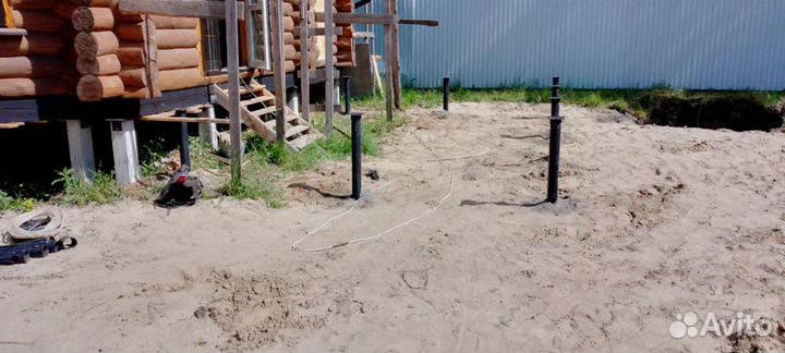 Винтовые сваи под ключ + монтаж