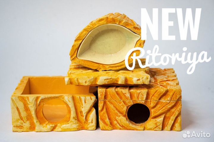 Влажная камера, укрытие и поилка для рептилий