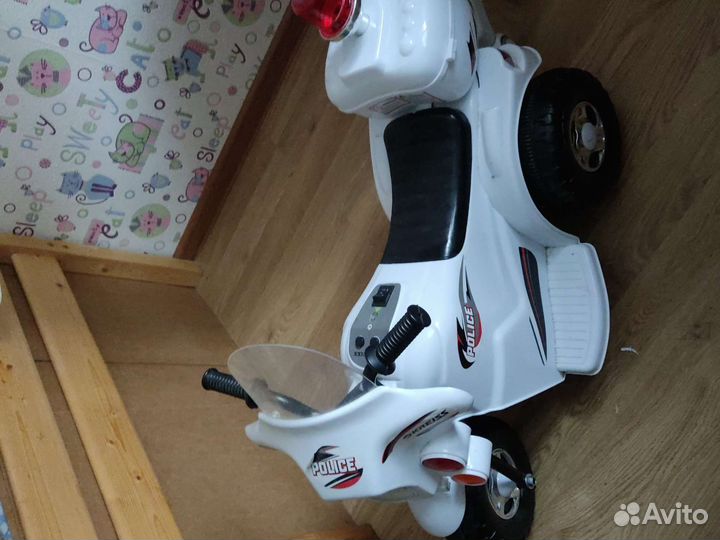 Детский мотоцикл на аккумуляторе бу
