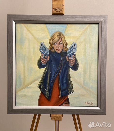 Картины маслом, Иллюстрации на компьютере