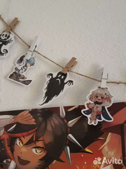 Наклейки с аниме