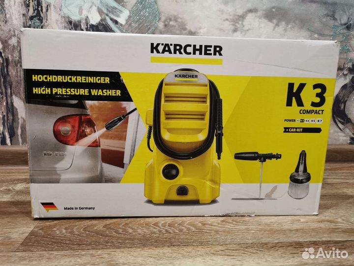 Мойка высокого давления Karcher K 3 Compact Car