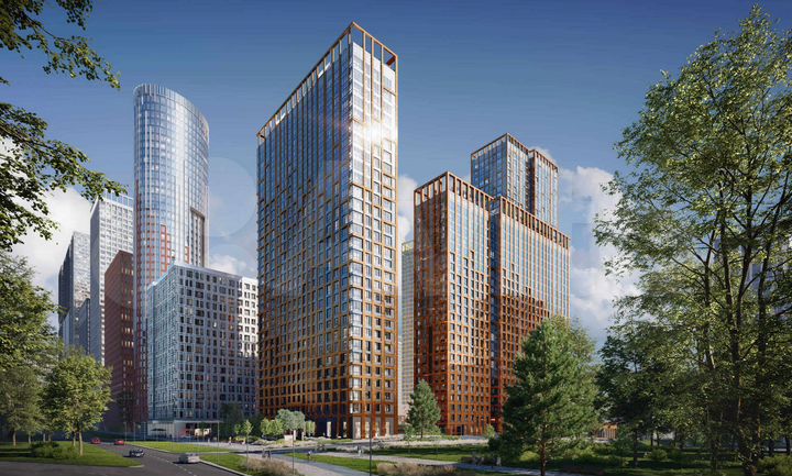 2-к. квартира, 80 м², 4/44 эт.