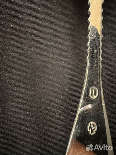 Сито для чая антикварное, посеребрение, Германия