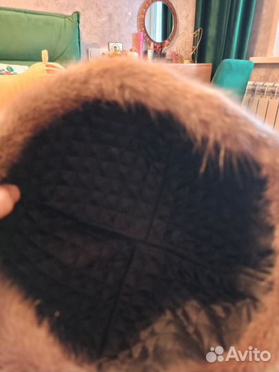 Шапка норковая женская