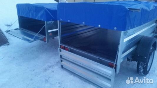 Легковой прицеп Караван 1.9Б (1.96х1.26) Выс.борт