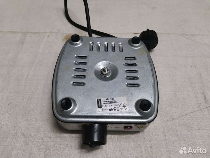 Электроплитка одноконфорочная atlanta ATH-220 (Ч)