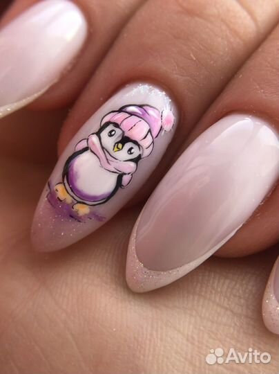 Маникюр, педикюр, наращивание ногтей, дизайн