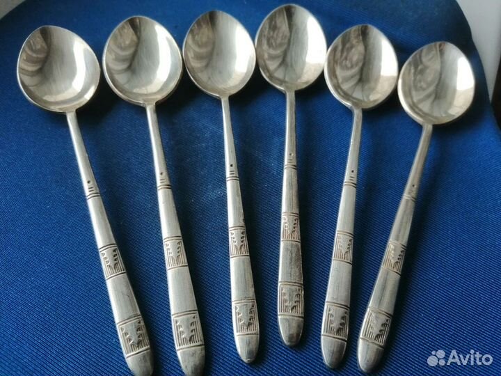 Чайные ложки мельхиор СССР
