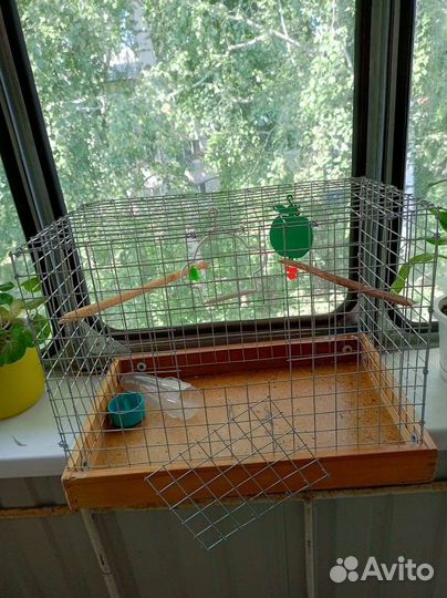 Клетка для попугая бу