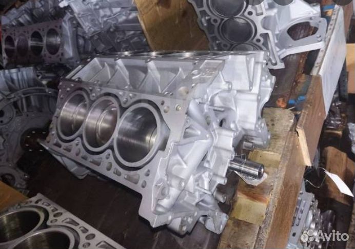 Блок двигателя G6DA 3.8 Opirus Quoris Genesis Ix55