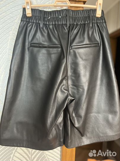 Кожаные шорты