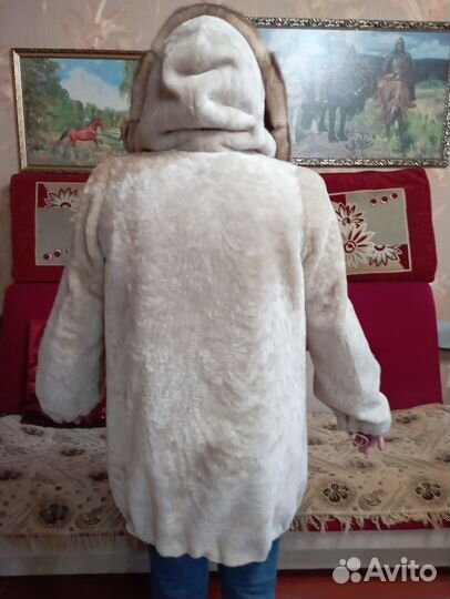 Шуба женская натуральная бу