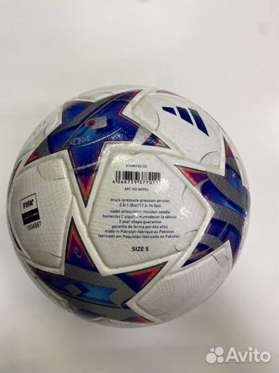 Футбольный мяч adidas лига чемпионов 2024 аригнал