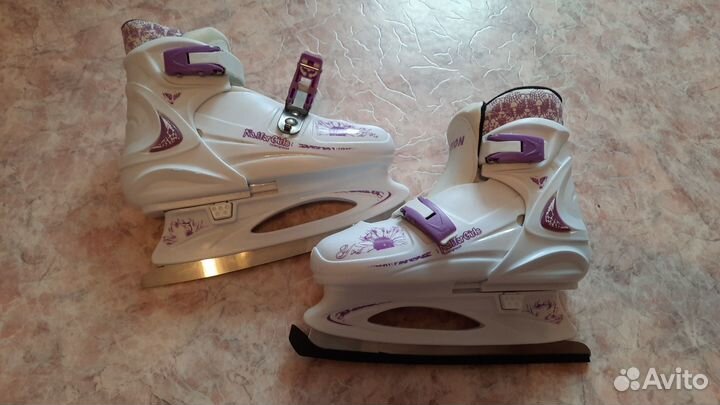 Коньки детские раздвижные 33 36