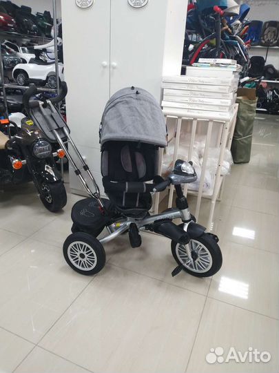 Велосипед детский с родительской ручкой