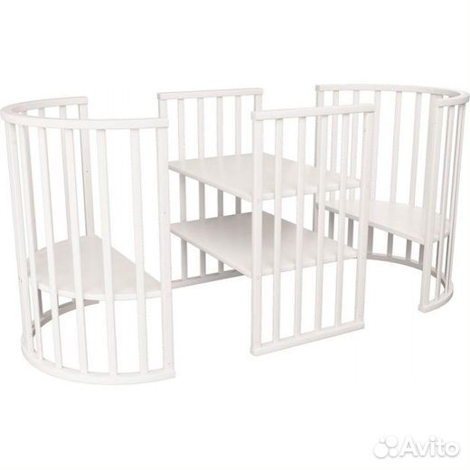 Кроватка для новорожденного 7в1 Mika line