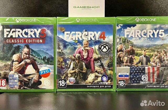Игры серии Far Cry Xbox One