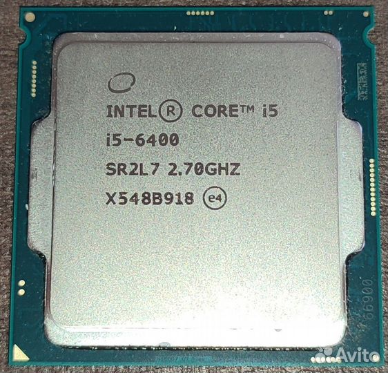 I5 6400 2.97- 3.3ghz 1151