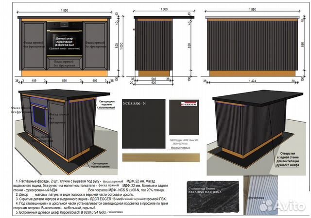 Проектирование мебели в Базис Мебельщик
