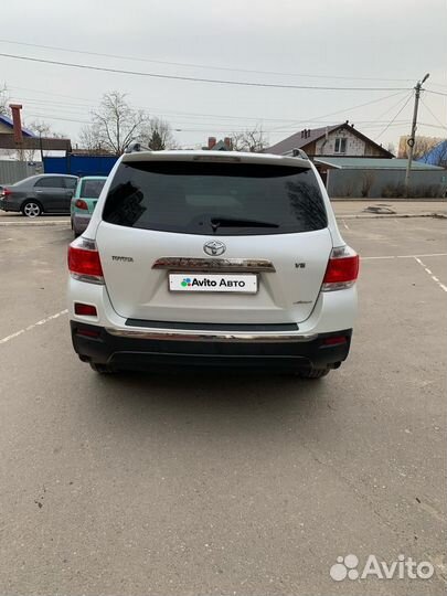 Toyota Highlander 3.5 AT, 2012, 300 000 км