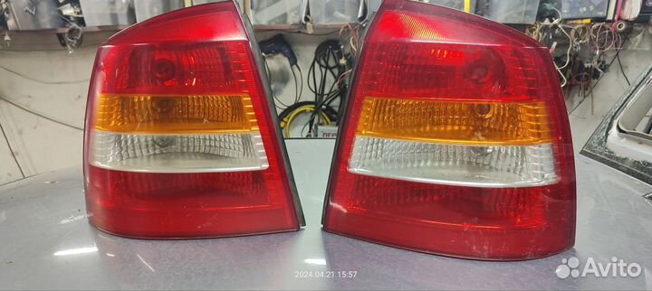 Задние фонари opel astra g хетчбек