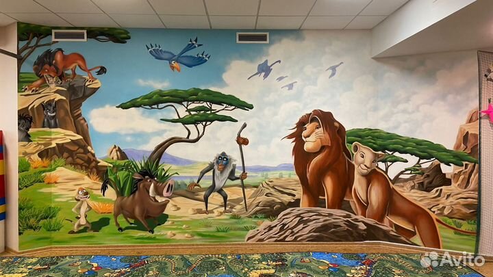 Художник роспись стен Брянск, граффити оформление