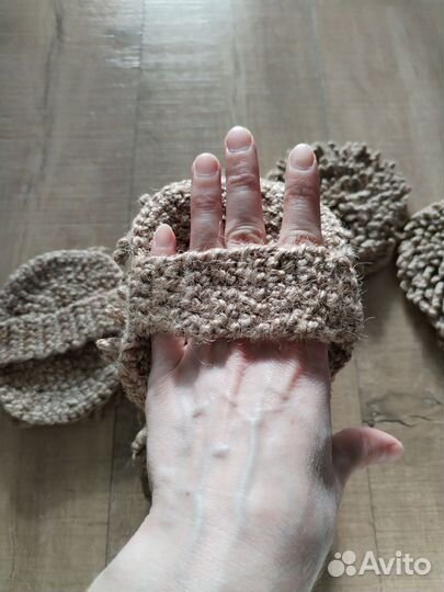 Эко мочалка из джута