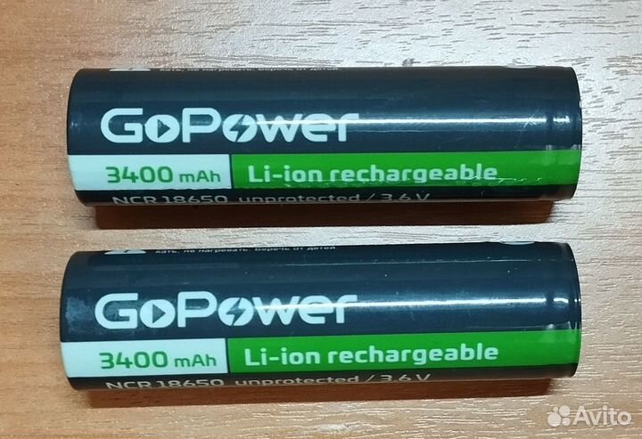 Аккумуляторы 18650