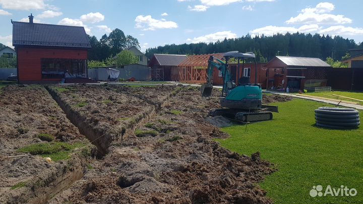 Услуги мини экскаватора