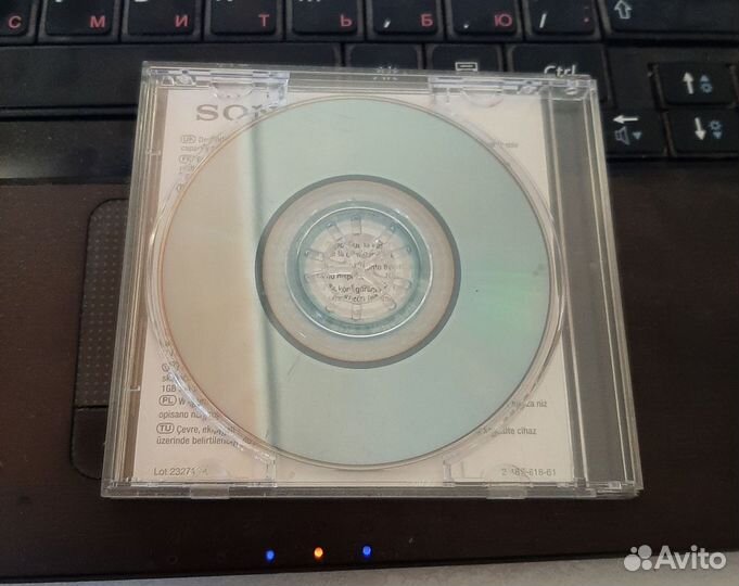 DVD-RW диск Sony