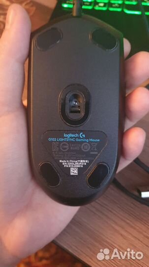 Игровая мышь logitech g102