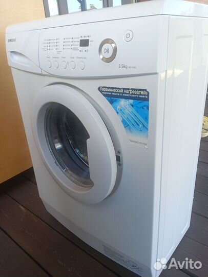 Стиральная машинка samsung wf-s1061 компактная