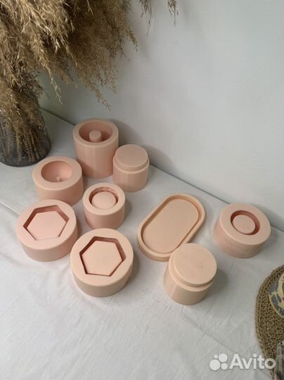 Силиконовые формы, молды для гипса, бетона, смолы