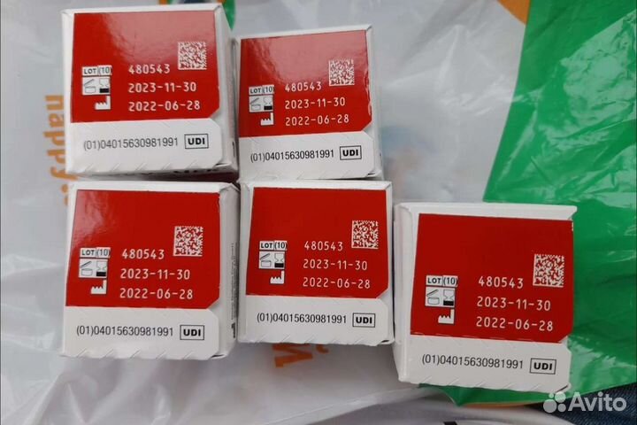 Тест полоски для глюкометра