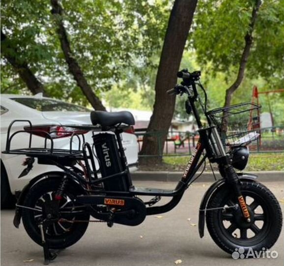 Аренда электровелосипеда для курьеров с 2 акб