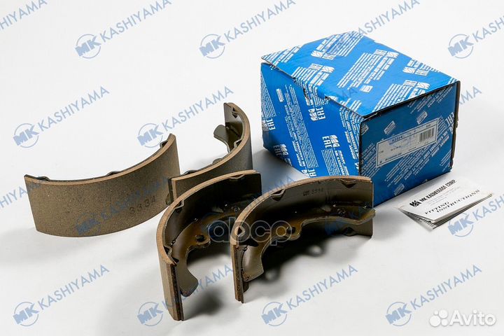 Колодки тормозные барабанные, задние K3334 MK