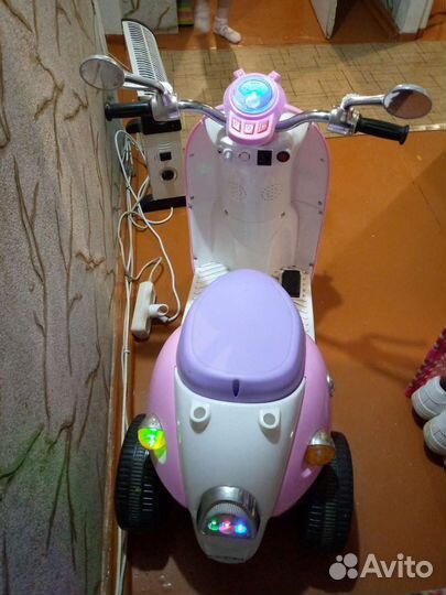 Детский мотоцикл на аккумуляторе бу