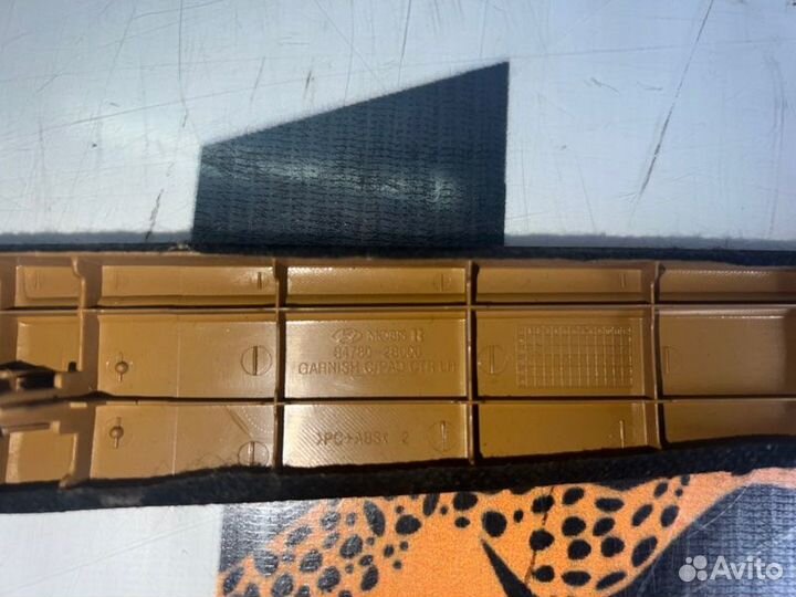 Накладка декоративная передняя левая Hyundai Santa