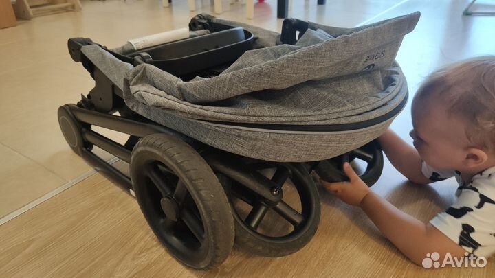 Коляска Stokke beat black melange